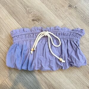 Free People Lavender Crop Top